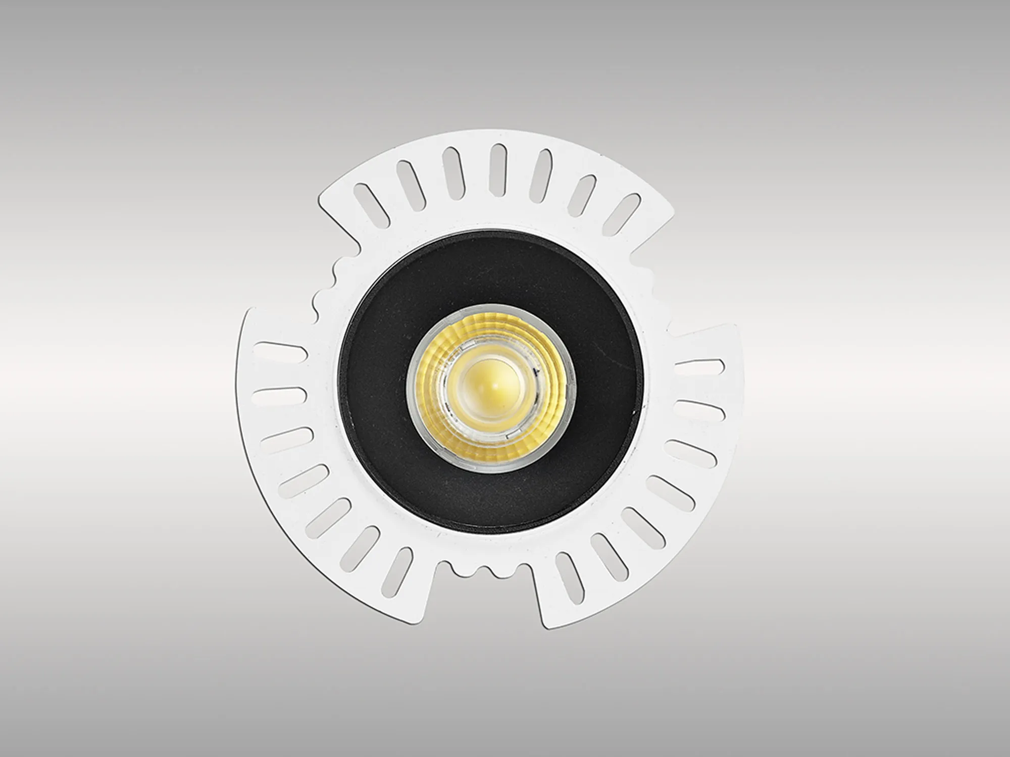 Basy 9 Tridonic Powered 9W 4000K 890lm 24° CRI>90 LED Engine, 250mA Black Fixed Recessed Spotlight, IP20 DM201779  Dlux Basy 9